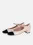 Poche Paris Stijlvolle Schoenen voor Vrouwen Beige Dames - Thumbnail 2