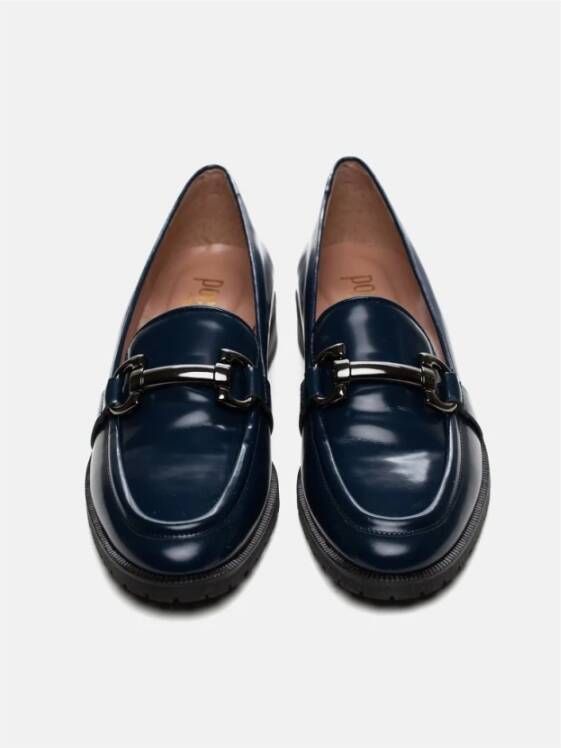 Poche Paris Stijlvolle Schoenen voor Vrouwen Blue Dames