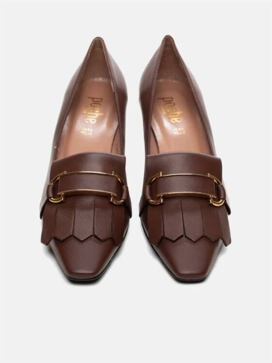 Poche Paris Stijlvolle schoenen voor vrouwen Brown Dames