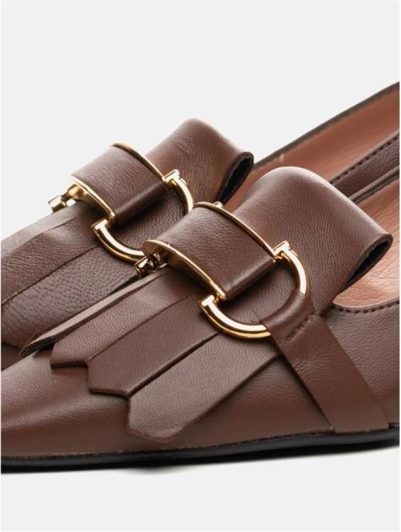 Poche Paris Stijlvolle schoenen voor vrouwen Brown Dames