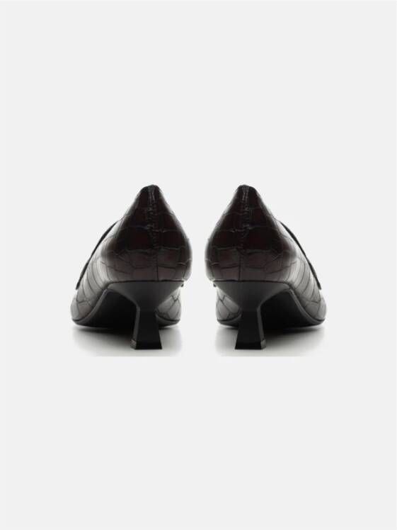 Poche Paris Stijlvolle Schoenen voor Vrouwen Brown Dames