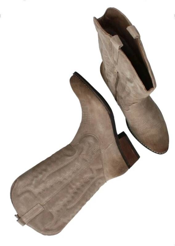 Poelman PS western laars Beige Dames