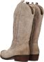 PS Poelman Western Laars Vrouwen Beige - Thumbnail 4