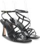 Poesie Veneziane High Heel Sandals Zwart Dames - Thumbnail 5