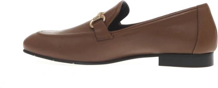 Poesie Veneziane Leren Mocassin met Klem