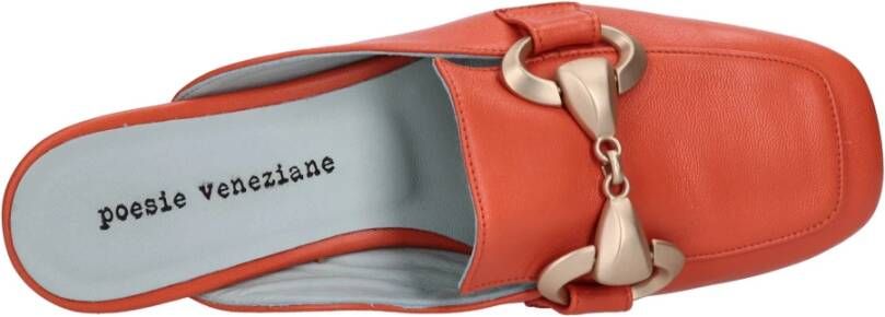 Poesie Veneziane Sandalen Oranje