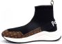 Pollini Hoge Sneakers Bruin Dames - Thumbnail 2