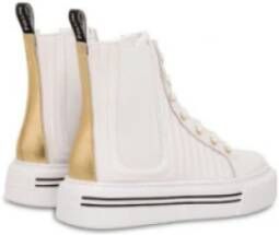 Pollini Array Hoge Sneakers White Dames