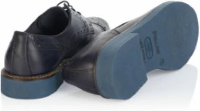 Pollini Blauwe Heren Sneaker Comfortabel & Stijlvol