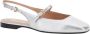 Pollini Grijze Slingback Ballerina Leren Vrouw Gray Dames - Thumbnail 2