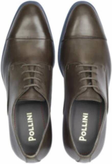 Pollini Heren Sneaker in effen kleur