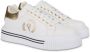 Pollini Innovatieve Leren Sneakers White Dames - Thumbnail 2