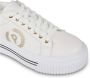 Pollini Innovatieve Leren Sneakers White Dames - Thumbnail 4