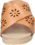 Pollini Leren Damesandalen Stijlvol Brown Dames - Thumbnail 5