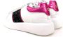 Pollini Fuchsia Heritage Print Sneakers voor Dames Roze Dames - Thumbnail 2