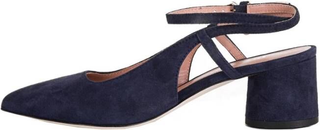 Pollini Verbluffende open-hiel pumps Blauw Dames