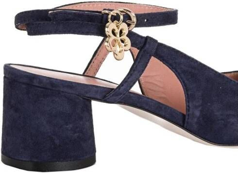 Pollini Verbluffende open-hiel pumps Blauw Dames