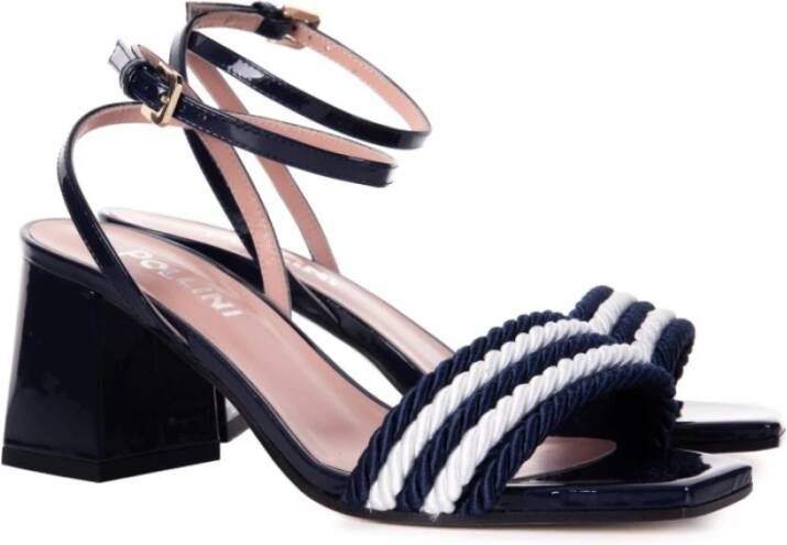 Pollini Elegante hoge hak sandalen Blauw Dames