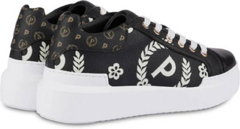 Pollini Heritage Day SI Sneakers met Macro Patroon Zwart Dames