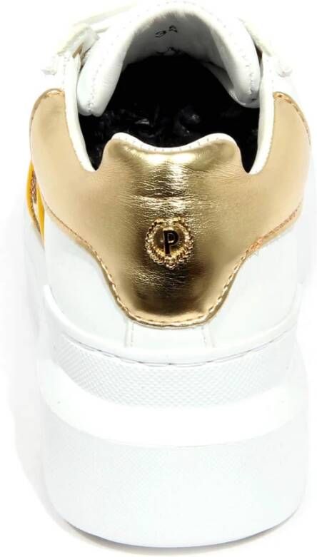 Pollini Vegan Leren Sneakers met Strass