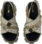Pollini Trendy en comfortabele platte sandalen voor vrouwen Beige Dames - Thumbnail 4