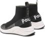 Pollini Zwarte lage sneakers - Thumbnail 2