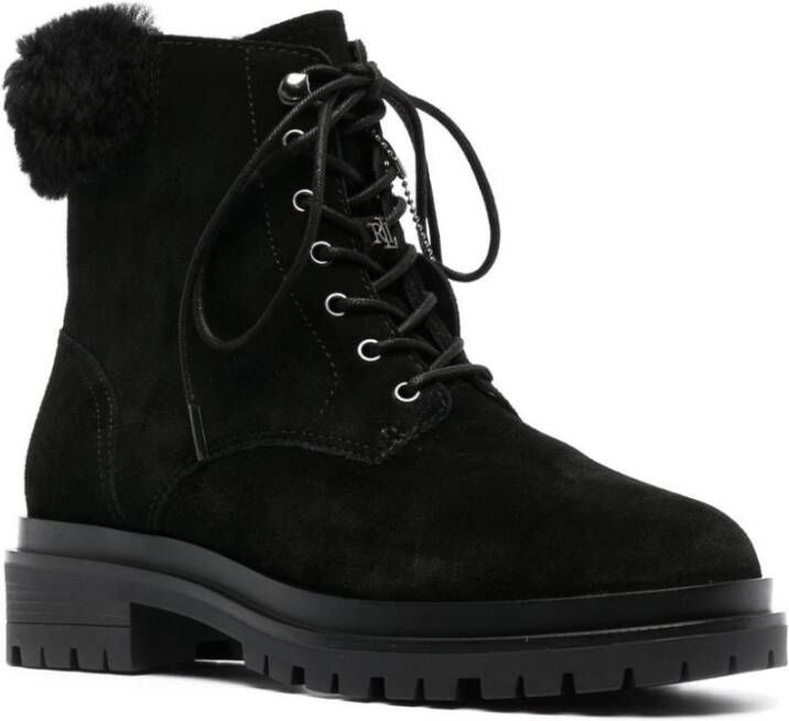 Polo Ralph Lauren Ankle Boots Black Dames