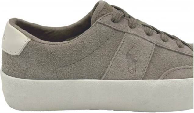 Polo Ralph Lauren Beige Suède Heren Sneakers Beige Heren