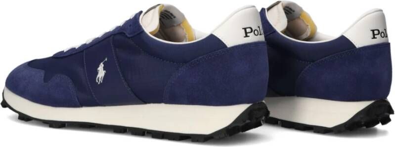 Polo Ralph Lauren Blauwe Lage Top Trail Sneakers Blue Heren