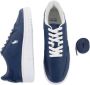Ralph Lauren Heritage Court II Heren Sneakers Schoenen Sportschoenen Leer Navy Blauw - Thumbnail 4
