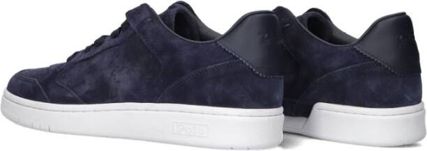 POLO RALPH LAUREN Ralph Lauren Lage Sneakers Heren Polo Court Maat: 40 Materiaal: Suède Kleur: Blauw - Foto 4