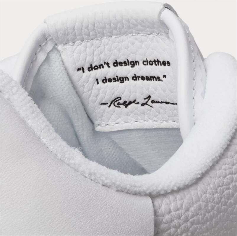 Polo Ralph Lauren Court Leren Trainer Schoenen