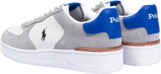 Polo Ralph Lauren Luxe Leren Court Sneaker Master Multicolor Heren