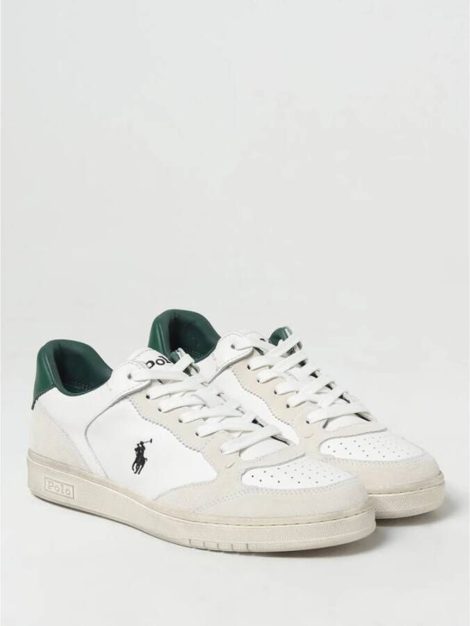 Polo Ralph Lauren Klassieke Court Sneaker White Heren