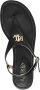 Polo Ralph Lauren Dames sandalen an zwart leer Black Dames - Thumbnail 4