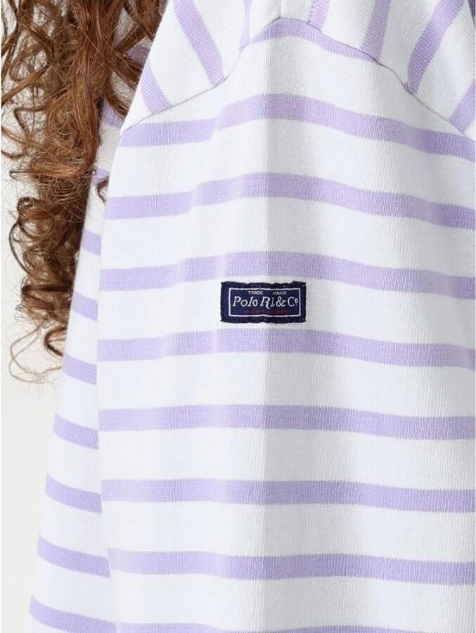 Polo Ralph Lauren Gestreept Boot Neck Trui