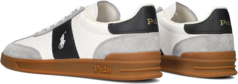 Polo Ralph Lauren Heritage Aera Low Top Lace Sneakers Gray Heren