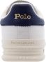 POLO RALPH LAUREN Ralph Lauren Lage Sneakers Heren Hrt Area Maat: 42 Materiaal: Leer Kleur: Wit - Thumbnail 9