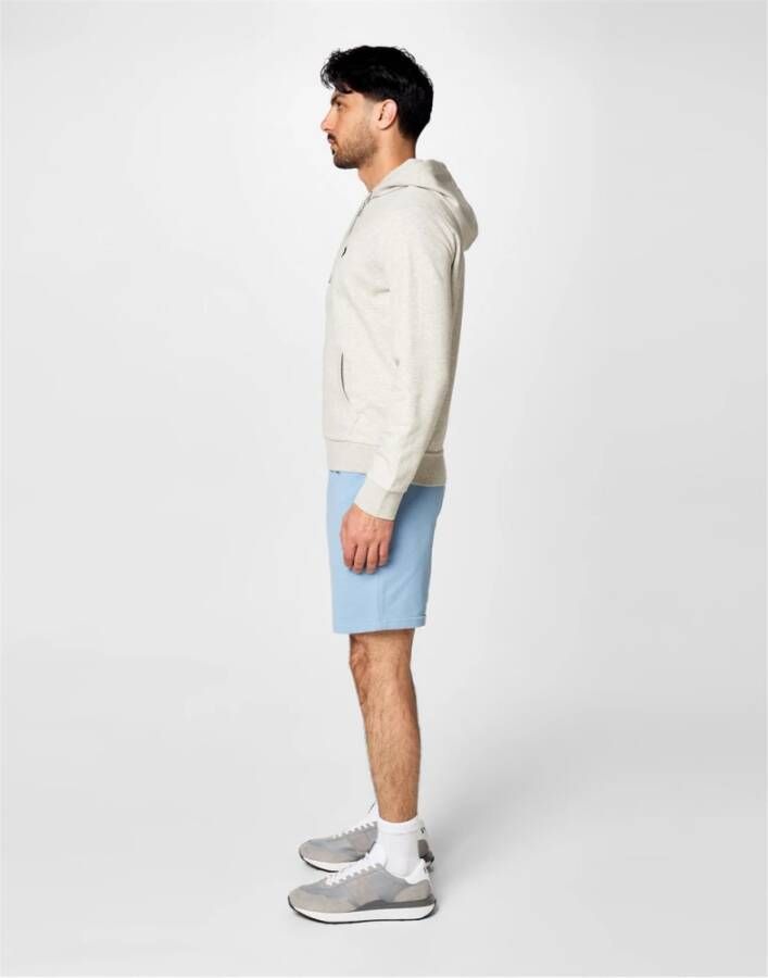 Polo Ralph Lauren Reflecterende Grijze Zilveren Sneakers Gray Heren