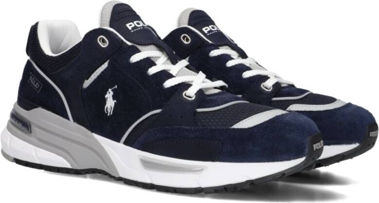 Polo Ralph Lauren Retro Stijl Lage Top Lace Sneakers