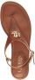 Polo Ralph Lauren Casual Camel Leren Dames Sandalen Brown Dames - Thumbnail 4