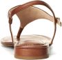 Polo Ralph Lauren Casual Camel Leren Dames Sandalen Brown Dames - Thumbnail 5