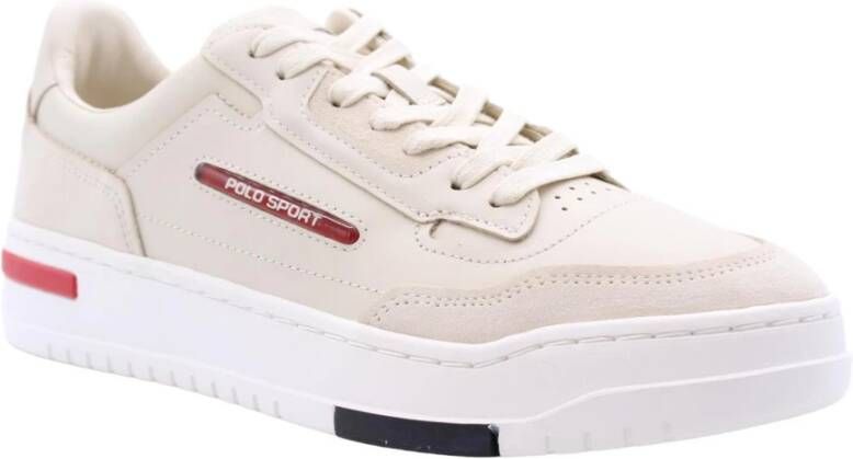 Polo Ralph Lauren Stijlvolle Herensneakers Beige Heren