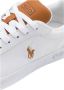 POLO RALPH LAUREN Hrt Ct Ii Lage sneakers Leren Sneaker Heren Wit - Thumbnail 14