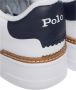 POLO RALPH LAUREN Master Crt Low Top Lage sneakers Leren Sneaker Heren Wit - Thumbnail 13