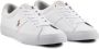 Ralph Lauren Sneakers van een mix van textiel en leer met logostitching - Thumbnail 7