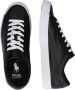 Ralph Lauren Zwarte casual herensneakers met lage profiel Black Heren - Thumbnail 10