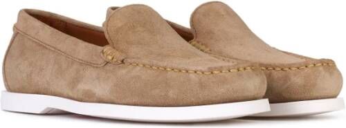 Polo Ralph Lauren Suede Dirty Buck Schoenen Brown Heren