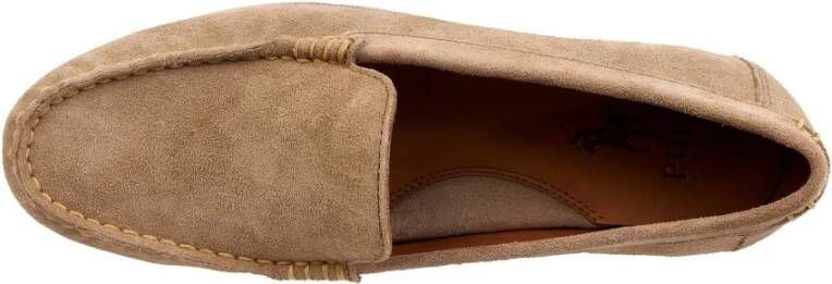 Polo Ralph Lauren Suede Dirty Buck Schoenen Brown Heren