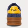 Polo Ralph Lauren Suede Heritage Court 2 Sneakers Blue Heren - Thumbnail 4